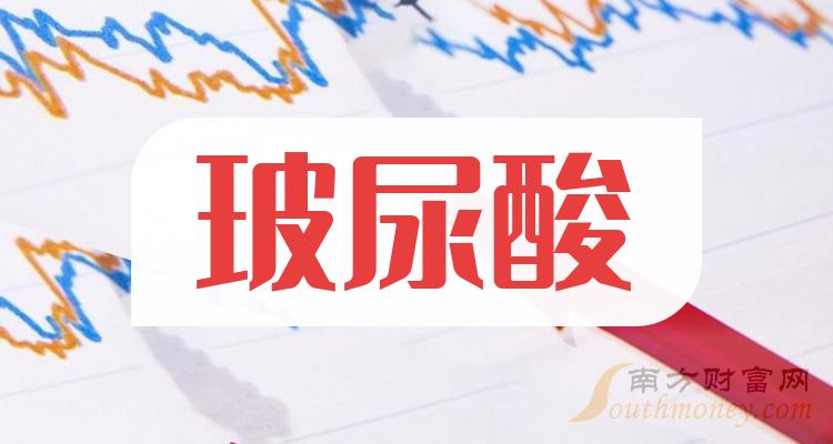 玻尿酸概念股三季度归属净利润排行榜：华东医药7.55亿元