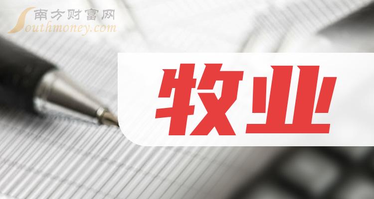 2023年第三季度牧业概念股净利率排行榜一览