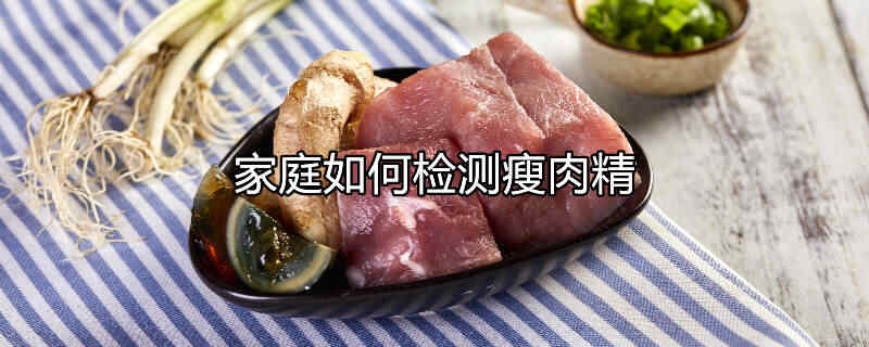 瘦肉精检测卡说明书