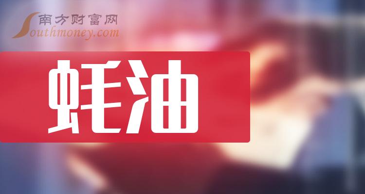 蚝油前十排名(2023年11月3日相关企业成交额排名前十名)