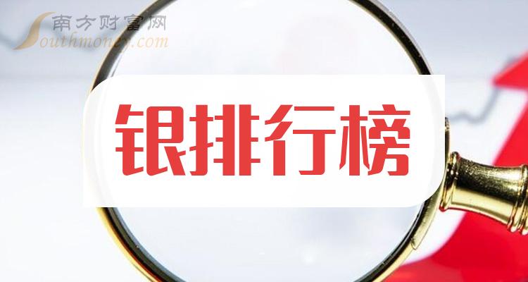 十大银企业：上市公司营收排行榜一览（二季度）