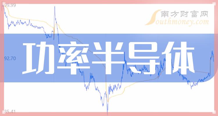 2023第二季度：功率半导体概念上市公司每股收益排名前十的股票