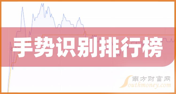 手势识别公司十强(第二季度毛利率相关公司排行榜)