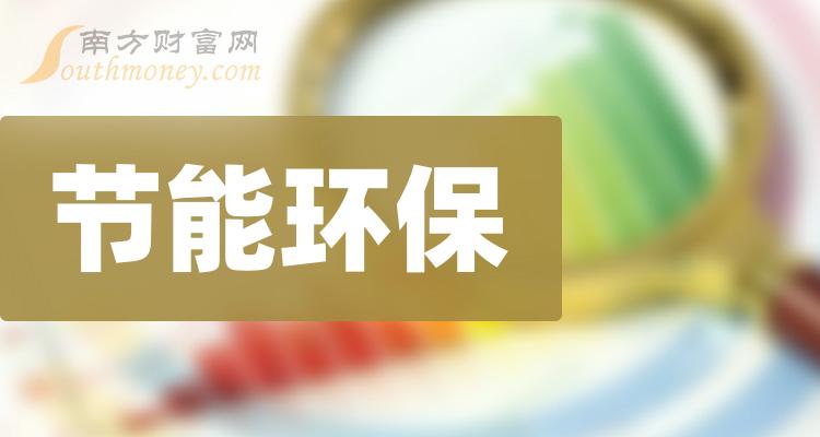 节能环保10大企业排行榜（2023年第二季度每股收益榜）